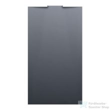   Laufen NIA zuhanytálca 180x100 cm, Marbond kompozit anyagból, lefolyó a falon belül, Antracit H2110300780001