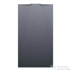   Laufen NIA zuhanytálca 180x100 cm, Marbond kompozit anyagból, lefolyó a falon belül, Antracit H2110300780001