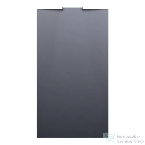 Laufen NIA zuhanytálca 180x100 cm, Marbond kompozit anyagból, lefolyó a falon belül, Antracit H2110300780001