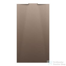   Laufen NIA zuhanytálca 180x100 cm, Marbond kompozit anyagból, lefolyó a falon belül, matt kávé H2110301290001
