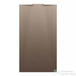   Laufen NIA zuhanytálca 180x100 cm, Marbond kompozit anyagból, lefolyó a falon belül, matt kávé H2110301290001