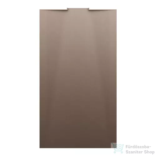 Laufen NIA zuhanytálca 180x100 cm, Marbond kompozit anyagból, lefolyó a falon belül, matt kávé H2110301290001