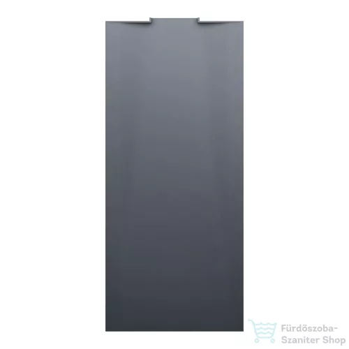 Laufen NIA zuhanytálca 180x80 cm, Marbond kompozit anyagból, lefolyó a falon belül, Antracit H2110310780001