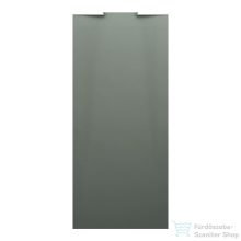   Laufen NIA zuhanytálca 180x80 cm, Marbond kompozit anyagból, lefolyó a falon belül, matt beton H2110310790001