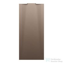   Laufen NIA zuhanytálca 180x80 cm, Marbond kompozit anyagból, lefolyó a falon belül, matt kávé H2110311290001