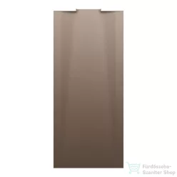   Laufen NIA zuhanytálca 180x80 cm, Marbond kompozit anyagból, lefolyó a falon belül, matt kávé H2110311290001