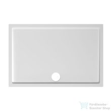   Jika PADANA 120x80 cm-es szögletes öntöttmárvány zuhanytálca szifon nélkül, matt fehér H2119350000001