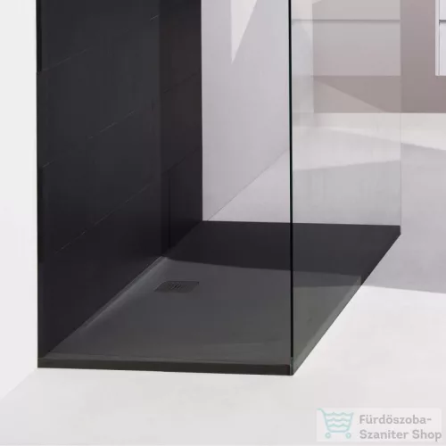Laufen Pro 160x90 cm-es zuhanytálca Marbond kompozit anyagból,Antract H2119500780001