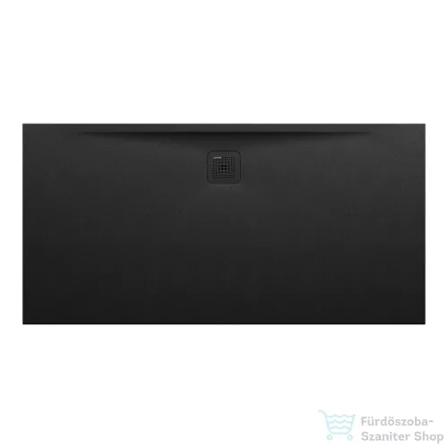 Laufen Pro 160x90 cm-es zuhanytálca Marbond kompozit anyagból,Fekete H2119500800001