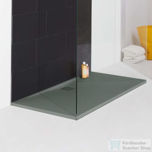 Laufen Pro 180x90 cm-es lapos szögletes zuhanytálca,Beton matt H2119510790001