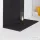 Laufen Pro 180x90 cm-es lapos szögletes zuhanytálca,Fekete H2119510800001