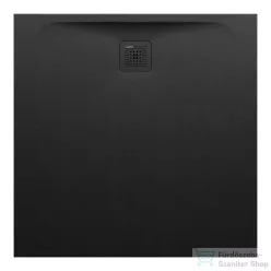   Laufen Pro 100x100 cm-es zuhanytálca Marbond kompozit anyagból,Fekete H2119520800001