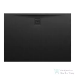   Laufen Pro 140x100 cm-es zuhanytálca Marbond kompozit anyagból,Fekete H2119540800001