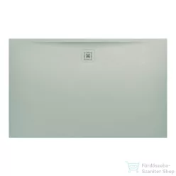   Laufen Pro 160x100 cm-es zuhanytálca Marbond kompozit anyagból,Light Grey H2119550770001
