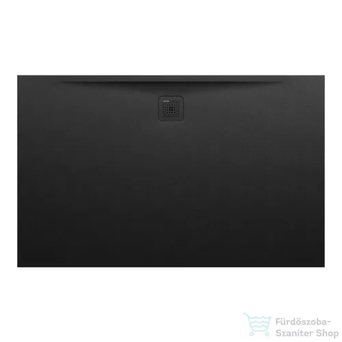 Laufen Pro 160x100 cm-es zuhanytálca Marbond kompozit anyagból,Fekete H2119550800001