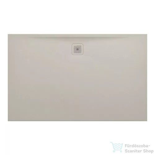 Laufen Pro 160x100 cm-es zuhanytálca Marbond kompozit anyagból, matt bézs H2119551860001