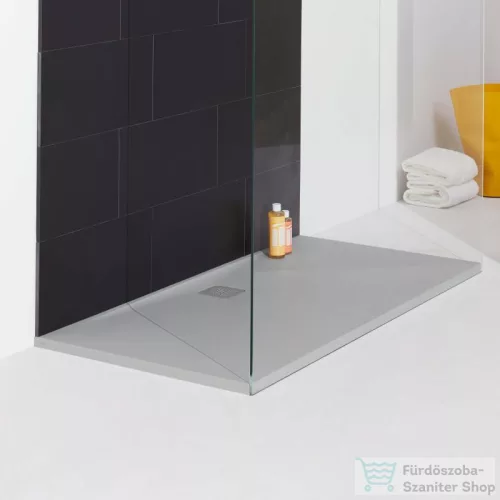 Laufen Pro 200x100 cm-es zuhanytálca Marbond kompozit anyagból,Light grey H2119570770001