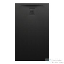   Laufen Pro 120x70 cm-es zuhanytálca Marbond kompozit anyagból,fekete H2129510800001
