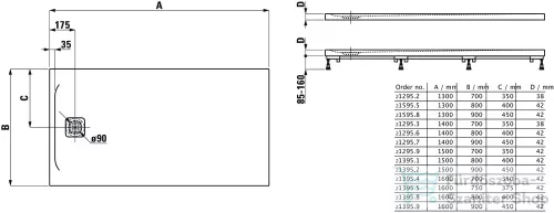 Laufen Pro 130x70 zuhanytálca Marbond kompozit anyagból, matt bézs H2129521860001