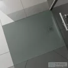Laufen Pro 110x80 cm-es zuhanytálca Marbond kompozit anyagból,beton matt H2129540790001