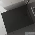 Laufen Pro 110x80 cm-es zuhanytálca Marbond kompozit anyagból,fekete H2129540800001
