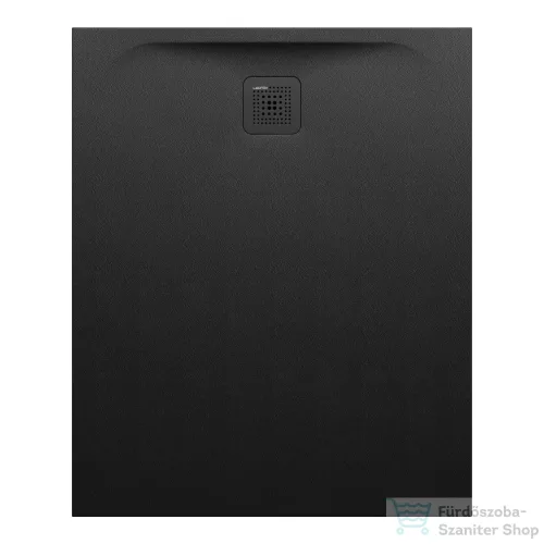 Laufen Pro 110x90 cm-es zuhanytálca Marbond kompozit anyagból,fekete H2129550800001