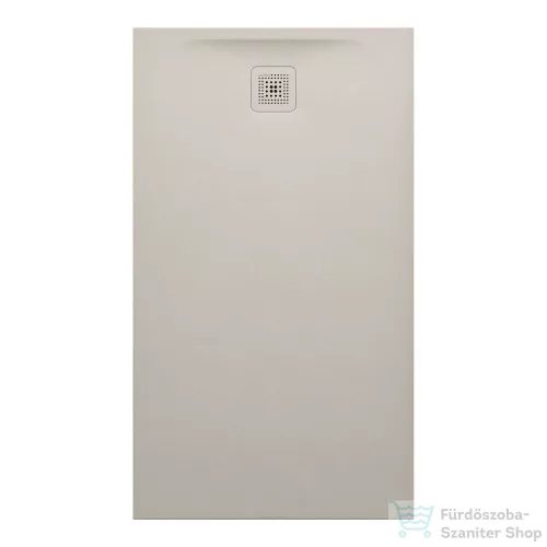 Laufen Pro 140x80 cm-es zuhanytálca Marbond kompozit anyagból, matt bézs H2129561860001