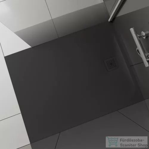 Laufen Pro 140x90 cm-es zuhanytálca Marbond kompozit anyagból,Antracit H2129570780001