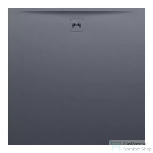 Laufen Pro 140x140 cm-es zuhanytálca Marbond kompozit anyagból,Antracit H2129580780001