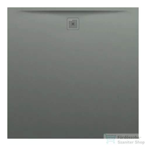Laufen Pro 140x140 cm-es zuhanytálca Marbond kompozit anyagból,Beton matt H2129580790001