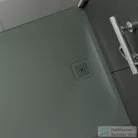 Laufen Pro 150x80 cm-es zuhanytálca Marbond kompozit anyagból,Beton matt H2139510790001