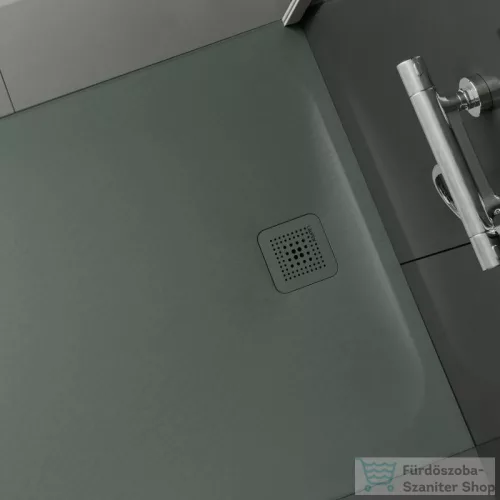 Laufen Pro 150x80 cm-es zuhanytálca Marbond kompozit anyagból,Beton matt H2139510790001
