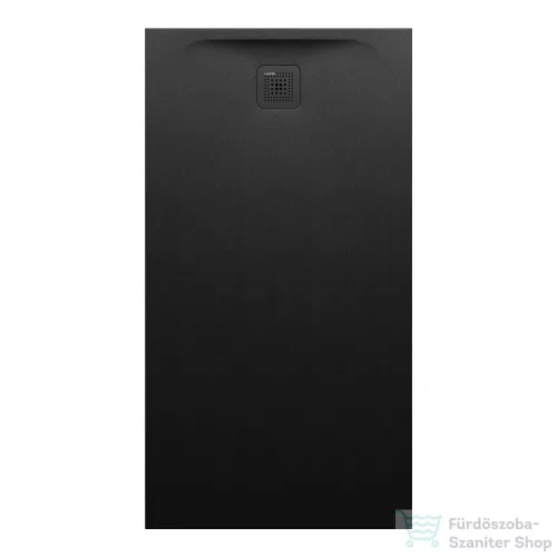 Laufen Pro 150x80 cm-es zuhanytálca Marbond kompozit anyagból,Fekete H2139510800001
