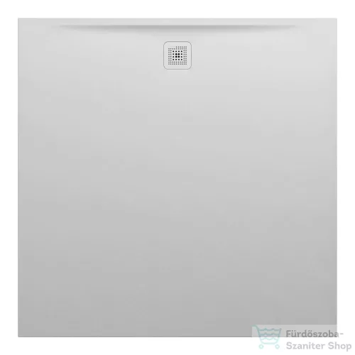 Laufen Pro 150x150 cm-es zuhanytálca Marbond kompozit anyagból,Light Grey H2139530770001