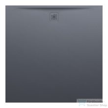   Laufen Pro 150x150 cm-es zuhanytálca Marbond kompozit anyagból,Antracit H2139530780001