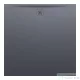 Laufen Pro 150x150 cm-es zuhanytálca Marbond kompozit anyagból,Antracit H2139530780001