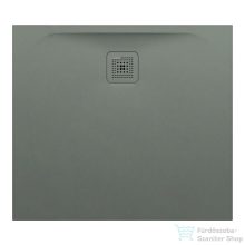   Laufen Pro 90x80 cm-es lapos szögletes zuhanytálca,Beton matt H2149500790001