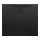 Laufen Pro 90x80 cm-es lapos szögletes zuhanytálca,Fekete H2149500800001