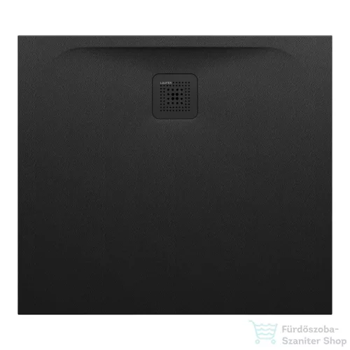 Laufen Pro 90x80 cm-es lapos szögletes zuhanytálca,Fekete H2149500800001