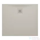 Laufen Pro 90x80 cm-es lapos szögletes zuhanytálca, matt bézs H2149501860001