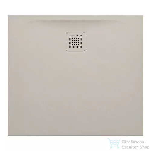 Laufen Pro 90x80 cm-es lapos szögletes zuhanytálca, matt bézs H2149501860001