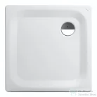 Laufen Platina 80x80 cm-es acéllemez zuhanytálca szifon nélkül, matt fehér H2150017570401