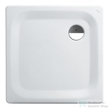   Laufen Platina 80x80 cm-es acéllemez zuhanytálca szifon nélkül, matt fehér H2150017570401