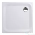 Laufen Platina 90x90 cm-es acéllemez zuhanytálca szifon nélkül, matt fehér H2150027570401
