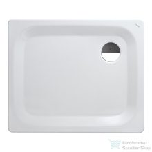   Laufen Platina 90x75 cm-es acéllemez zuhanytálca szifon nélkül, fehér H2150030000401