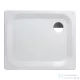Laufen Platina 90x75 cm-es acéllemez zuhanytálca szifon nélkül, fehér H2150030000401