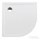 Laufen PLATINA 90x90 cm-es negyedköríves acéllemez zuhanytálca szifon nélkül, fehér H2150080000401