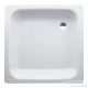 Laufen Platina 80x80 cm-es acéllemez zuhanytálca szifon nélkül, fehér H2150210000401