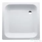 Laufen Platina 80x80 cm-es acéllemez zuhanytálca szifon nélkül, matt fehér H2150217570401