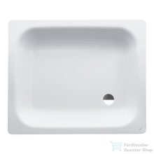   Laufen Platina Antislip 90x75 cm-es acéllemez zuhanytálca szifon nélkül, fehér H2150236000401